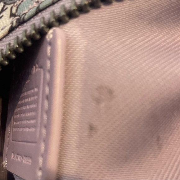 Coach Small Boxy Cosmetic Case With Heritage Floral Print - Picture 8 of 10